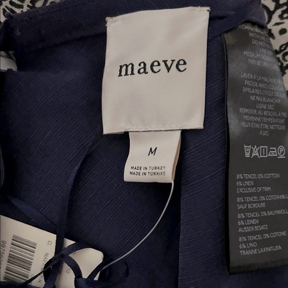 Maeve Midnight Blue bare back top - Picture 5 of 6